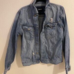 Express Blue Denim Jacket